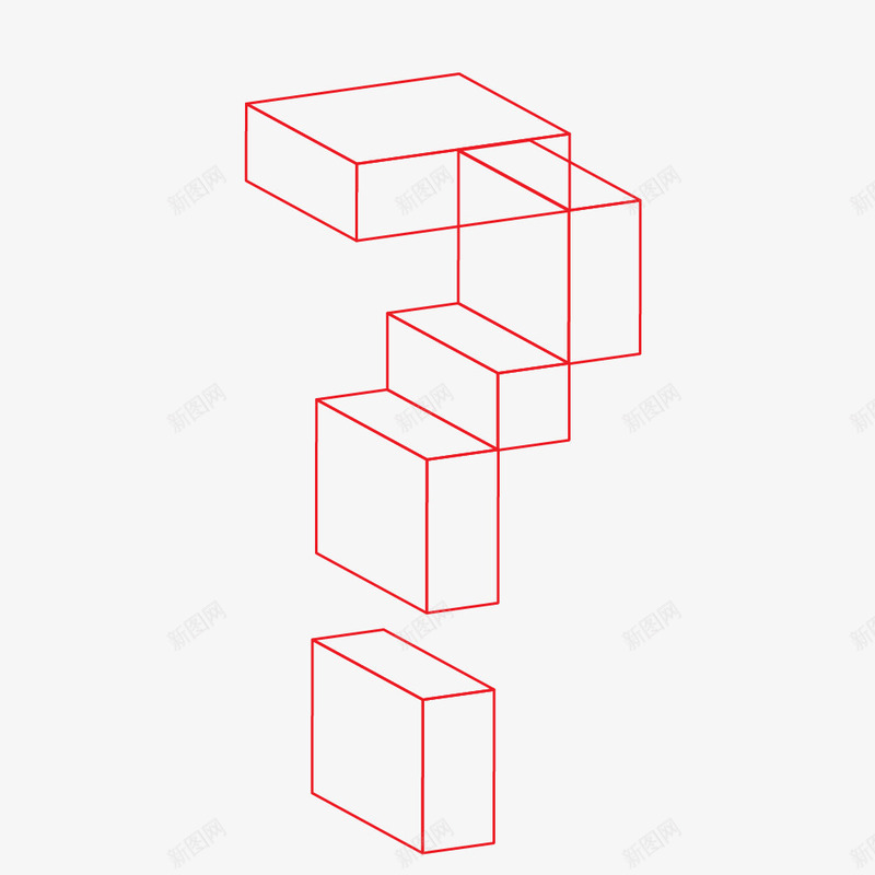 四维空间问号简图png免抠素材_88icon https://88icon.com 四维空间 手绘图 电脑作图 符号 线条 问号