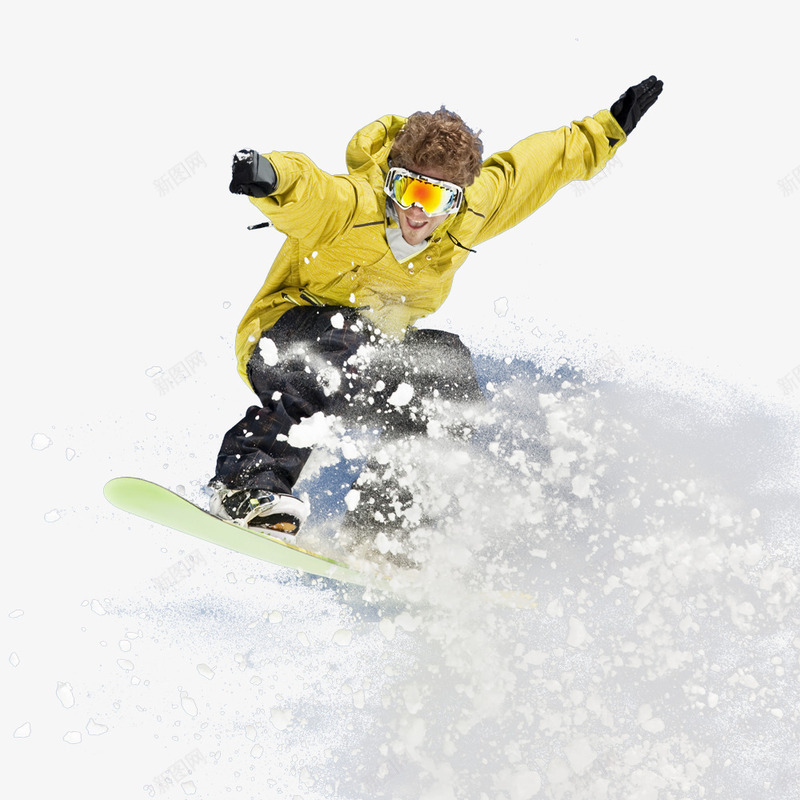 滑雪爱好者png免抠素材_88icon https://88icon.com 人 滑板 滑雪 网页设计 雪 黄色衣服