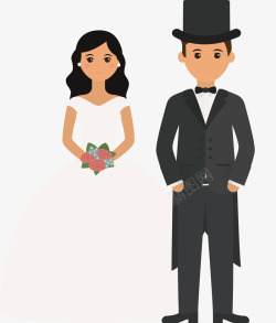 结婚插画矢量图素材