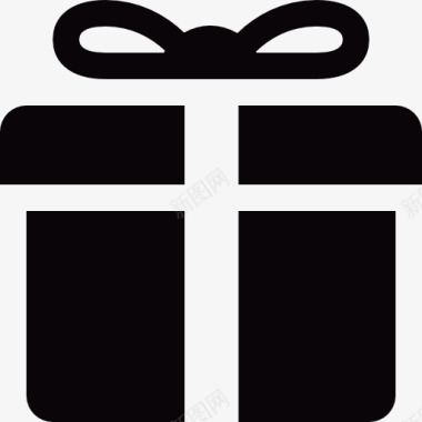 圣诞礼物盒礼品盒图标图标