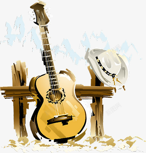 创意吉他png免抠素材_88icon https://88icon.com 乐器 卡通吉他 吉他 吉他社海报 潮流 音乐元素 音乐艺术