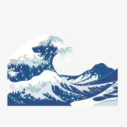 水花海浪海纹素材