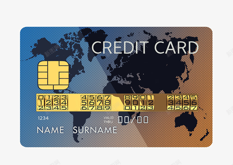 信用卡银行卡png免抠素材_88icon https://88icon.com 信用卡 创意广告 商务素材商务 密码保护 科技商务贸易 网络科技 金融商业素材 银行卡模型
