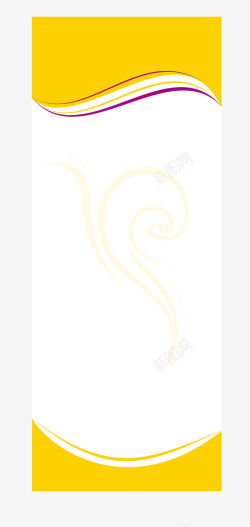 x展架矢量图素材