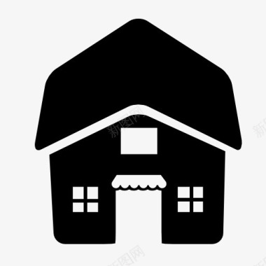 服务站房子小房子符号icon图标图标