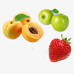 新鲜水果实物图素材