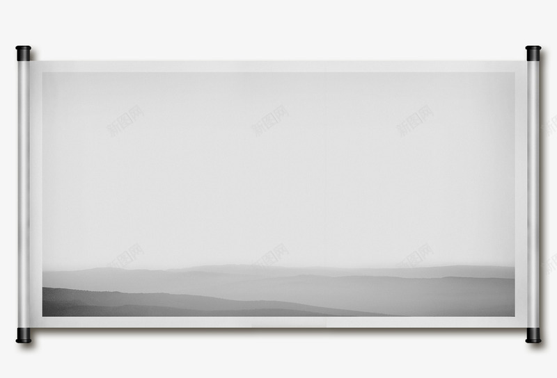 手绘的卷轴png免抠素材_88icon https://88icon.com png图形 png装饰 卷轴 图画 灰色 装饰