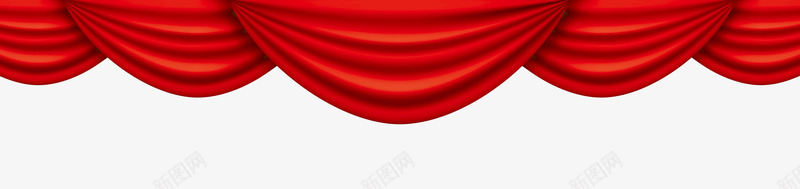 中国风大气红色绸带png免抠素材_88icon https://88icon.com 大红色丝带 红色丝带 舞台幕布