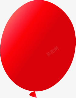 红色椭圆形红色块素材