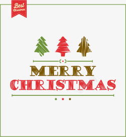 圣诞快乐节日字体字母merryChristmas素材