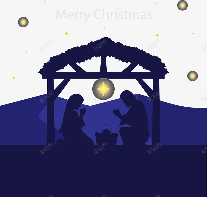 圣诞节之夜迎接耶稣矢量图ai免抠素材_88icon https://88icon.com 上帝耶稣耶和华 圣诞节 圣诞节之夜 基督耶稣 矢量png 矢量图 耶稣 迎接耶稣