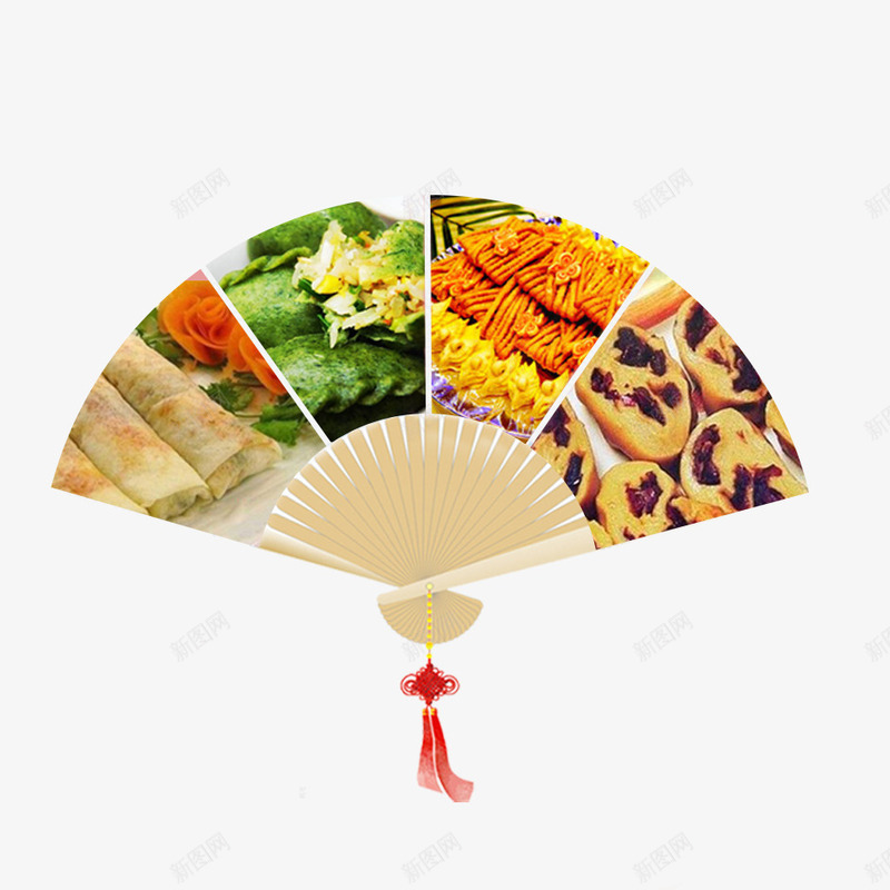 照片排版psd免抠素材_88icon https://88icon.com 中国扇 扇子 照片 美食 美食素材