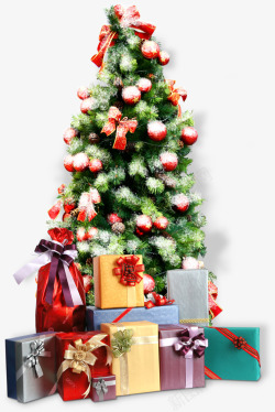大树主题圣诞元旦全城惠素材