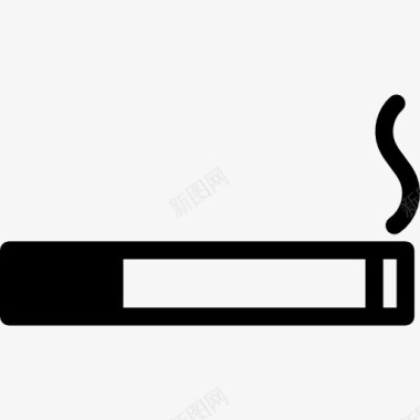 朦胧烟雾香烟烟雾图标图标