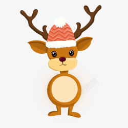 麋鹿挂件圣诞节卡通麋鹿4高清图片