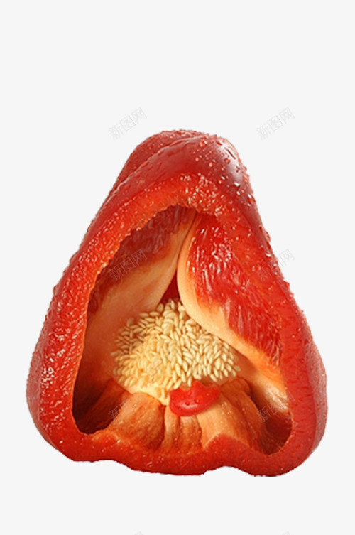 新鲜露珠与辣椒籽png免抠素材_88icon https://88icon.com 免抠 厨房用具 新鲜 红色 辣椒 辣椒籽 露珠