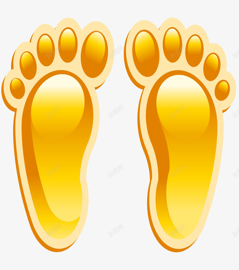 卡通脚印png免抠素材_88icon https://88icon.com 乐 人脚印 卡通 哀 哭脸 喜 怒 橙色脚印 水晶 笑脸 脚丫 脚印 表情 金色脚印