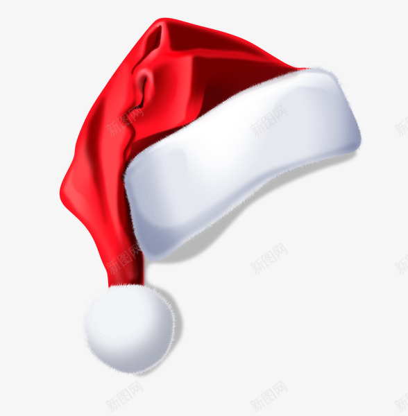 圣诞帽帽子红色帽子png免抠素材_88icon https://88icon.com 圣诞 帽子 红色
