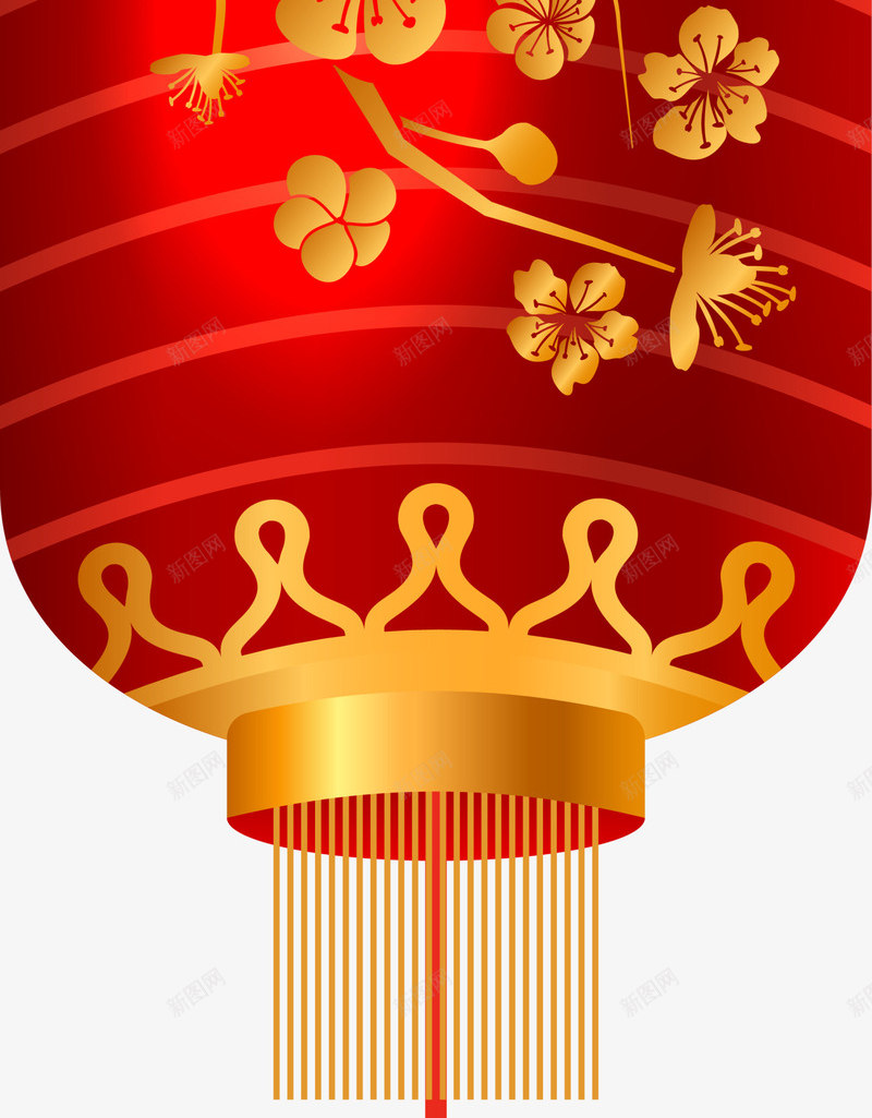 新年红色灯笼挂饰png免抠素材_88icon https://88icon.com 喜庆 新年挂饰 新春挂饰 春节灯笼 灯笼挂饰 红色灯笼