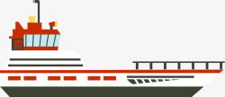 三色海运船货运轮船高清图片