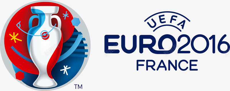 2016欧洲杯LOGO装饰图标图标