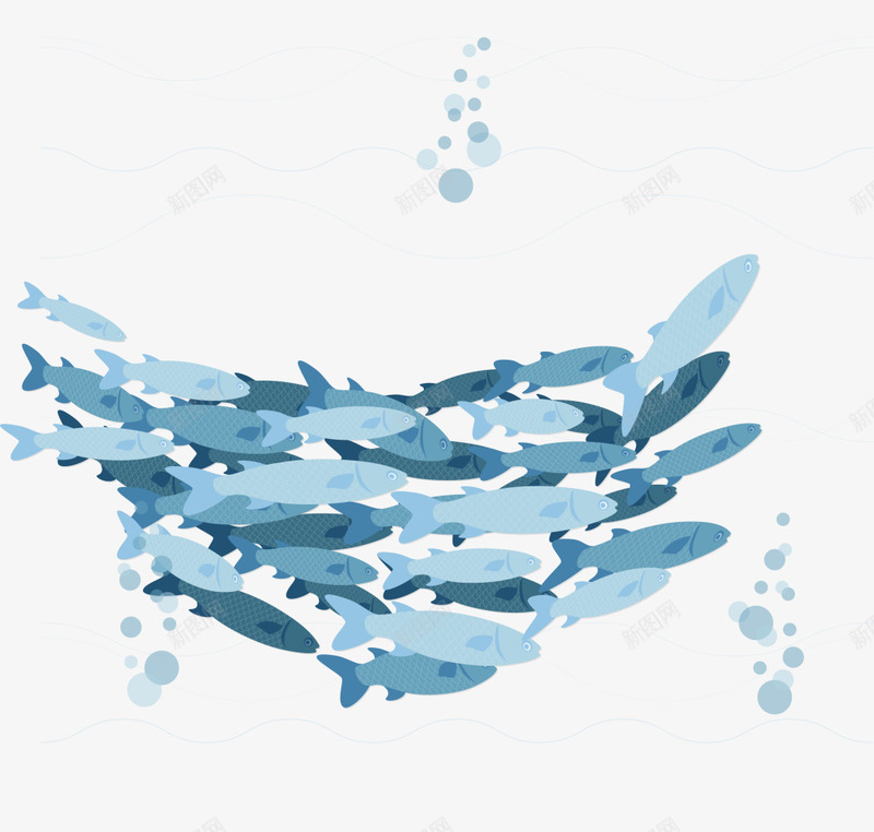世界海洋日游动的鱼群png免抠素材_88icon https://88icon.com 一群鱼 世界海洋日 密集鱼群 海洋生物 游动的鱼群 蓝色小鱼