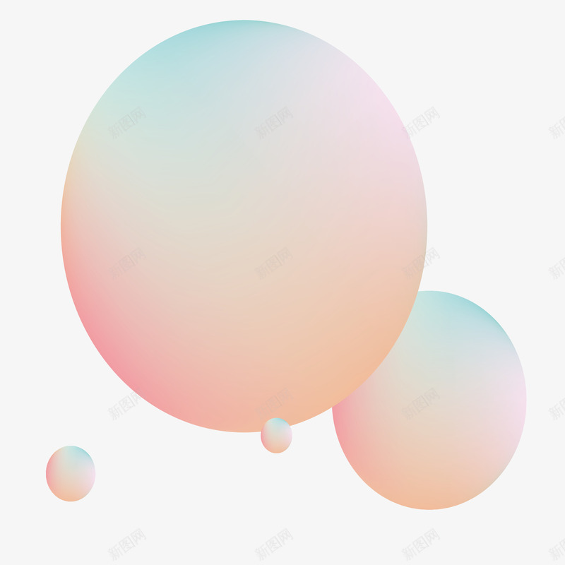 好看的彩色空间球体png免抠素材_88icon https://88icon.com 创意设计 好看美丽 彩虹 流动感 球体设计 空间图形