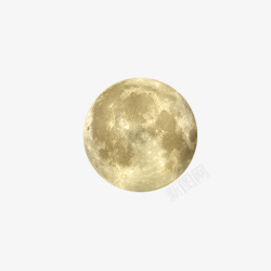 月球圆球星球素材