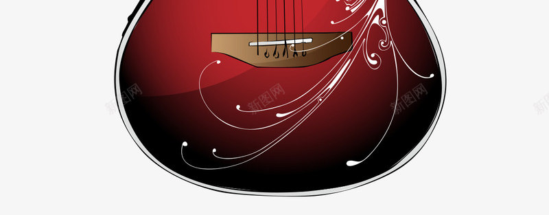 音乐乐器红色的电吉他png免抠素材_88icon https://88icon.com 平面电吉他素材 电声乐器 矢量电吉他 红色的电吉他 音乐器材