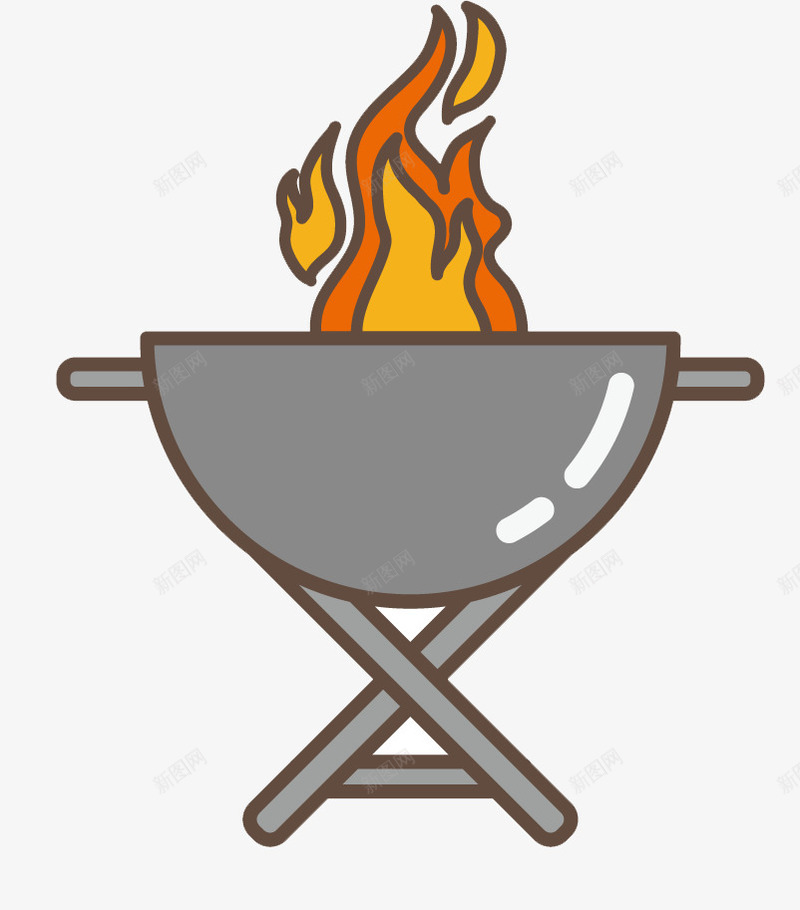 户外烧烤架png免抠素材_88icon https://88icon.com BBQ 休闲假日 烤肉 烧烤 烧烤架