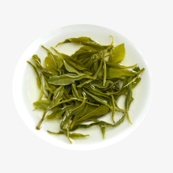 产品实物优质竹叶青茶叶素材