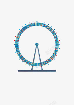 简笔摩天轮设计摩天轮标志高清图片