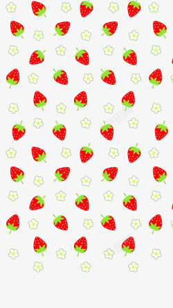 草莓壁纸素材