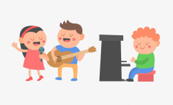 卡通音乐会素材