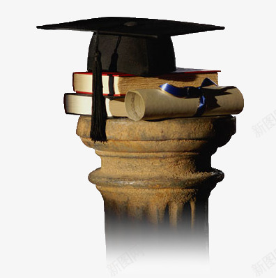 书本上的学士帽png免抠素材_88icon https://88icon.com 书本 卷轴 学士帽