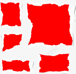 撕裂纸张矢量图素材