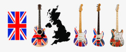 英国主题英国特色吉他高清图片