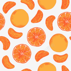 橘子瓣矢量图素材