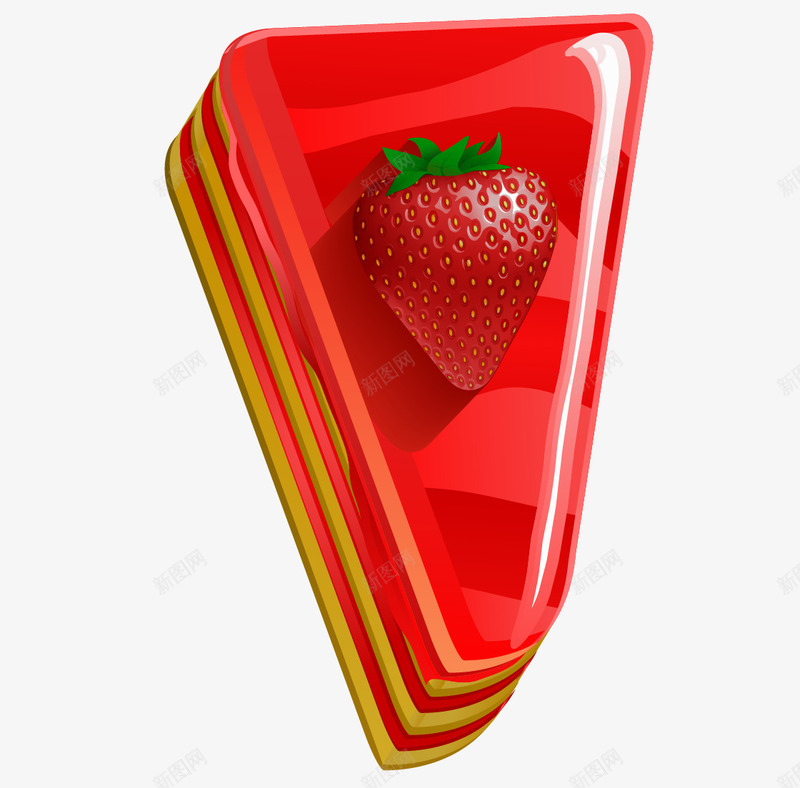 草莓味慕斯蛋糕简图png免抠素材_88icon https://88icon.com 好吃的 慕斯蛋糕 水果 美味的 草莓 获奖 蛋糕