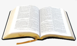 基督教圣经展开的英文版圣经高清图片