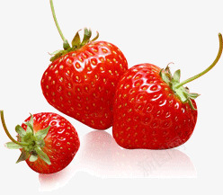 成熟草莓季png免抠素材_88icon https://88icon.com 成熟 春天 水果 草莓季