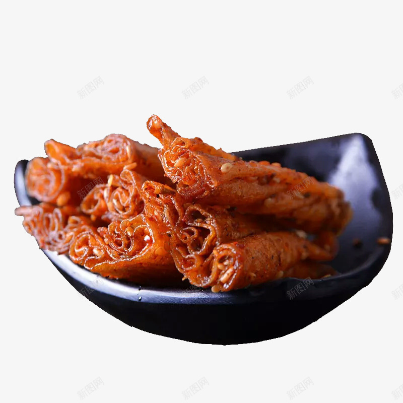 辣条片png免抠素材_88icon https://88icon.com 休闲零食 素食小吃 美食 香辣豆干 麻辣香干