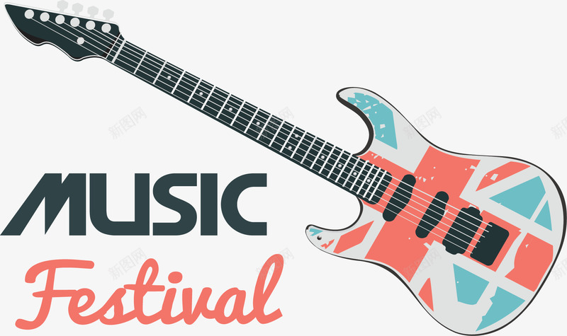 彩色花纹音乐节吉他矢量图ai免抠素材_88icon https://88icon.com 吉他 彩色花纹 新图网 矢量png 花纹吉他 音乐节 音乐节吉他 矢量图