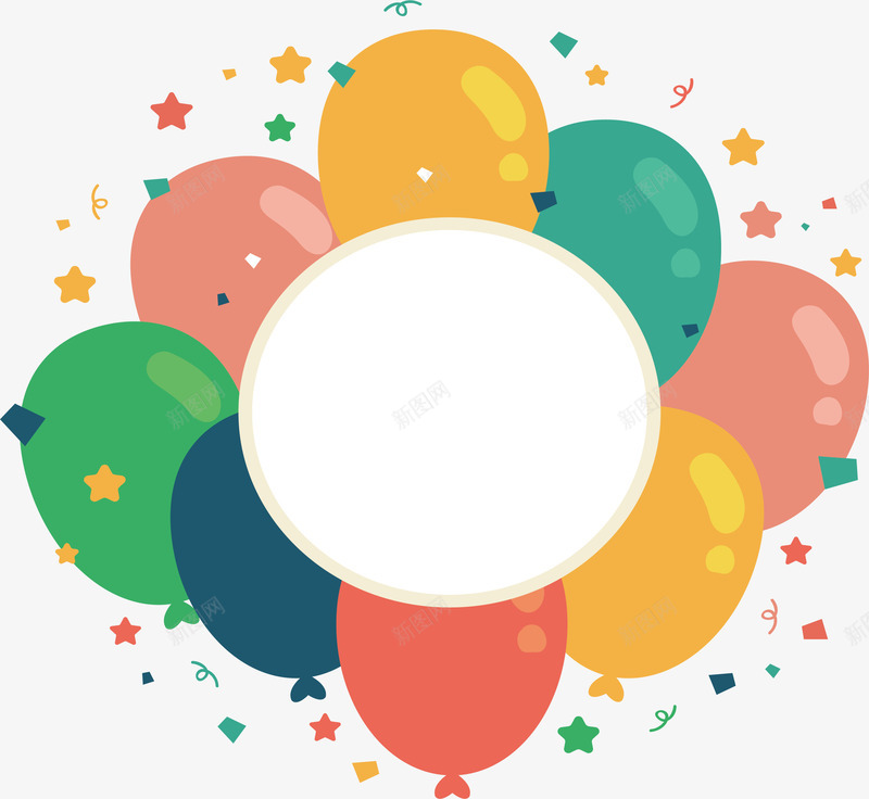 堆在一起的彩色气球png免抠素材_88icon https://88icon.com 一大束气球 彩色气球 气球墙 气球束 漂浮的彩带 矢量png 飘带