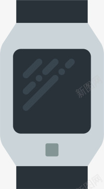 扁平化icon智能手表图标图标