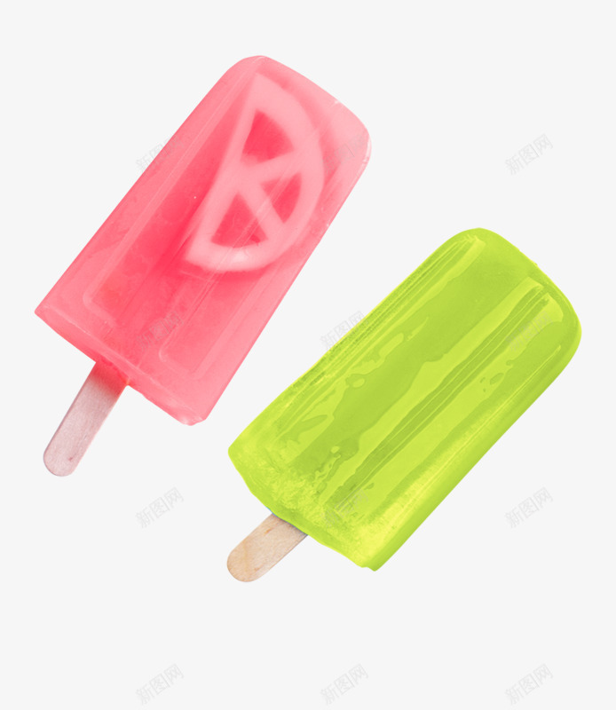 夏天的糖果色雪糕png免抠素材_88icon https://88icon.com 冰淇淋 凉爽 夏天 雪糕