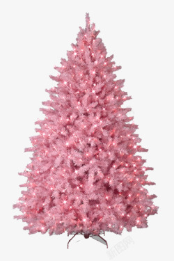 粉色圣诞树粉色圣诞树高清图片