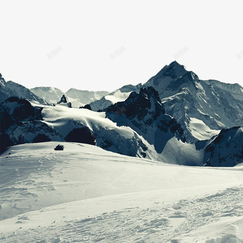 昆仑雪山png免抠素材_88icon https://88icon.com 昆仑山 道路 雪山 雪山索道 雪路