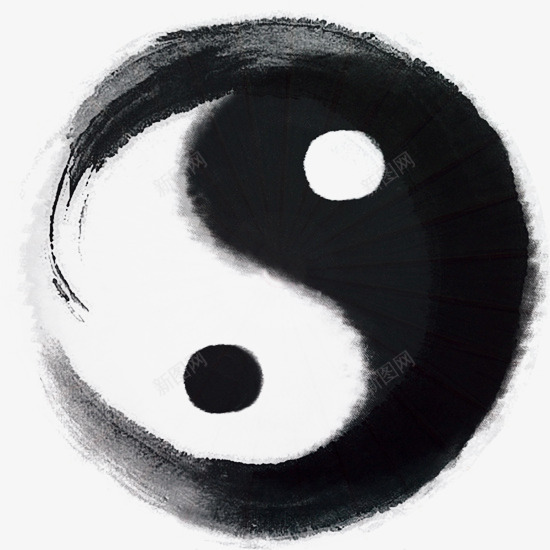 水墨太极png免抠素材_88icon https://88icon.com 中国风 墨迹 太极 太极水墨画 手绘 水墨