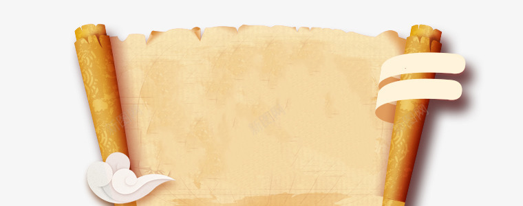 米色图案png免抠素材_88icon https://88icon.com 几何 卷轴 扁平 米色